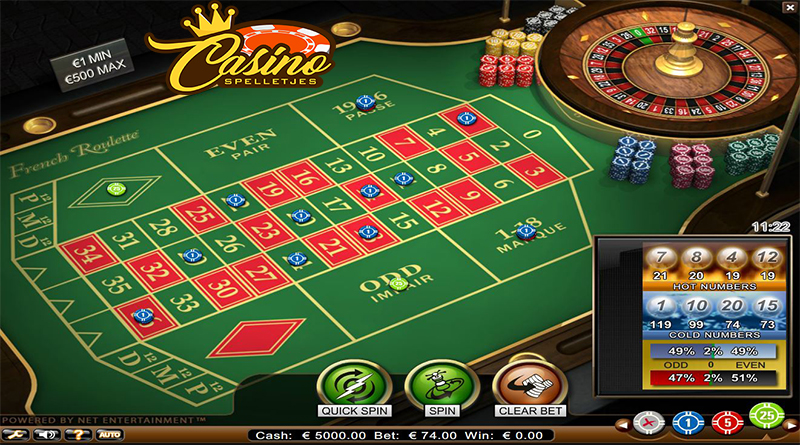 Online Frans Roulette Lucky Days Casino